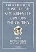 The Cambridge History of Seventeenth-Century Philosophy 2 Volume Hardback Set