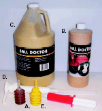 Ball Doctor One Gallon Sealant With Syringe