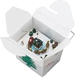 Gold Label Chinese Take-Out Music Box, Santa