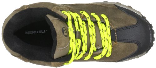 Merrell CHAM SPIN WTPF KIDS J95405, Chaussures de randonnée mixte enfant - Marron-TR-F4-235, 33 EU