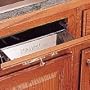Rev-A-Shelf 6581 Series - Sink Front Tip-Out Trays-Stainless Steel