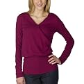 Mossimo&reg; Black: Long Sleeve Pullover Sweater - Cherry Peony