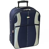 Karabar Extra Large 30 Inch Expandable Suitcase (Navy/Silver)