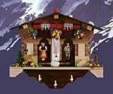 River City Weather House with Deer and Well