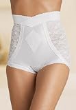Crown-ette Plus Size Brief with non roll magic mesh back insert