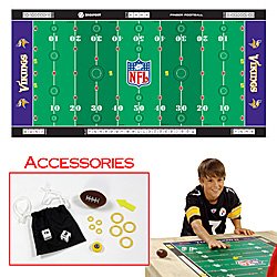 NFLR Licensed Finger FootballT Game Mat - Vikings - Toys & Games > Finger FootballT > NFL NFC