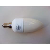 1 x Candle shape. 11w SES (E14) Small Edison Screw Fitting. Eveready low energy light bulb.