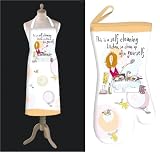 Born to Shop 'Self Cleaning Kitchen' Apron & Oven Glove Set