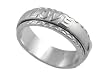 Sterling Silver Heart Love Spinner Ring