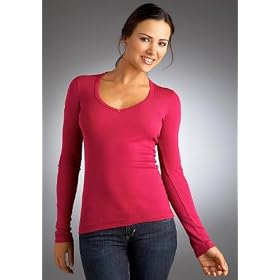 Splendid Long Sleeve Supima Cotton Modal Top Daywear by Splendid