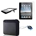 (Black Kick) Apple iPad skin silicone case / leather case for iPad 3G cover neoprene sleeve case accessory bundle + screen protector + MiniSuit LCD Cleaner