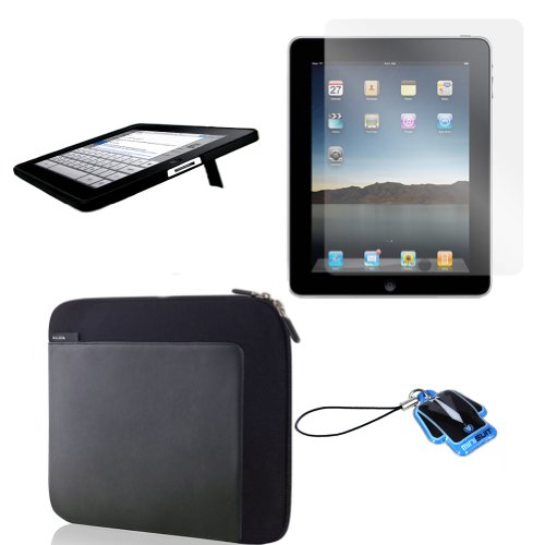 (Black Kick) Apple iPad skin silicone case / 
