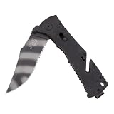 Buy SOG Specialty Knives & Tools 1 2 Serrated Tiger Stripe TF-3 Trident by SOG Specialty Knives
