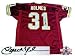 Priest Holmes Autographed/Hand Signed Kansas City Chiefs Authentic NFL Reebok Red Jersey
