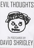 Evil Thoughts: 24 Postcards by David Shrigley