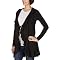 Moody Mama Maternity Jersey Wrap with Ruffle Detail - Black