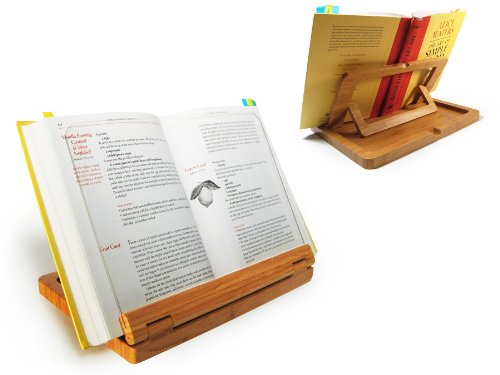 Hala Bamboo Cookbook Holder | NEW and Improved!
