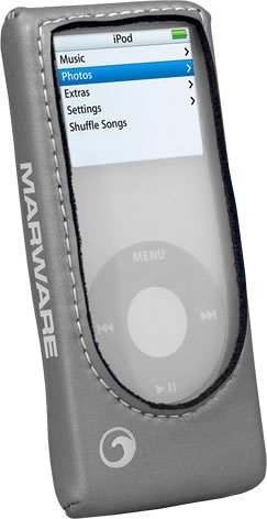Marware iPod nano用キャリングポーチ(シルバー) MW-SS2NN-SL-01