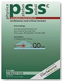 Proceedings of the 2nd International Conference on Semiconductor Quantum Dots (QD2002): physica status solidi (c) - conferences and critical reviews, ... Solidi: Conferences & Critical Reviews)