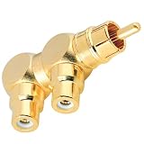 AudioQuest adapter - RCA male to two RCA female - hard assembly