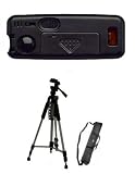 Wireless Remote Control RC-1 (RC1) For Digital Rebel XT, XTi, XS, XSi, G, K2, T2, Ti EOS ELAN 7/7E, 7N, 7NE,II/IIE + Deluxe 43' Tripod W/Carrying Case