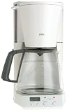 Braun KF180-WH FlavorSelect 12-Cup Coffeemaker, White