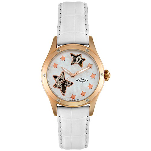 Rotary Women's RLS00029/41 Rocks Collection Automatic Diamond Watch