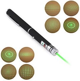Pen Shape 5-Pattern Special Effect 5mW 532nm Green Laser Pointer (2xAAA)