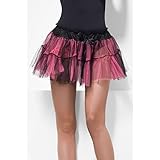 Fever Women's Tutu Underskirt with Lace Top and Bow In Display Pack