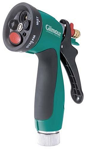 Gilmour Ratchet Water Nozzle, Metal Body #694