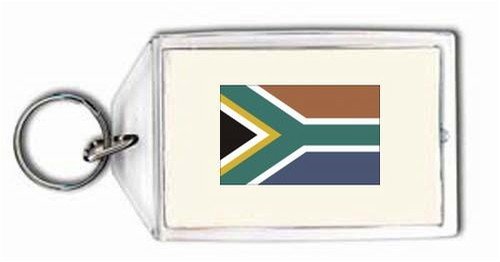 New South African Flag Keychain