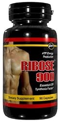 RIBOSE 900 - 90 Capsules 900mg D-Ribose Essential ATP Synthesis Factor