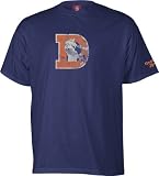 Denver Broncos -Blue- Soda Rubber Gridiron Classics Logo T-Shirt