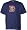 Denver Broncos -Blue- Soda Rubber Gridiron Classics Logo T-Shirt - Small