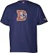 Denver Broncos -Blue- Soda Rubber Gridiron Classics Logo T-Shirt