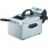 Waring Pro DF280 Professional Deep Fryer, Brushed Stainless