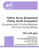 Ultra-pure Essential Fatty Acid Complex Complete with CLA for Maximal Fat Loss During Dieting (120 Soft Gels)