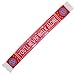 FC Bayern Schal You�ll never walk alone offizielles FC Bayern M�nchen Lizenzprodukt, 100% Polyacryl, 
Farbe: rot/wei�, Ma�e: ca. 17 x 140 cm, FC Bayern Schaal mit Bayern Emblem und vier Sterne