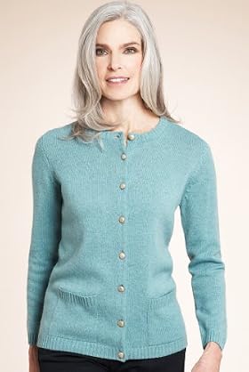 Classic Collection Front Pockets Cardigan with Wool
