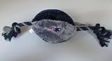 New England Patriots Rope Plush Dog Toy