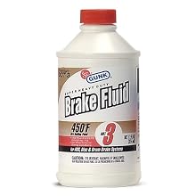 Gunk M4312 DOT 3 Super Heavy Duty Brake Fluid - 12 fl. oz.