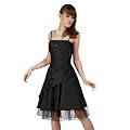 Envie - 1018 LYDIA K Cocktailkleid in Schwarz Gr.36-42