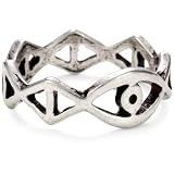 Low Luv by Erin Wasson Silver-Plated Evil Eye