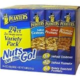 Planters-Nuts On the Go Snack Packs, 24/2 oz Variety Packs