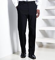 Machine Washable Flat Front Trousers