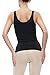 Khaya Women's Super soft Camisole Seamless Shapewear Basic Tank Top, Black, Medium