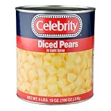Diced Pears in Light Syrup 6 - #10 Cans / CS