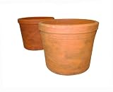 Greenhouse Collection Large Half Pots (Set of 2)
