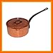 Authentic French COPPER SAUCEPAN (pan/pot/casserole) - 14 cm = 5 1/2
