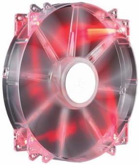 Cooler Master MegaFlow 200 - Sleeve Bearing 200mm Red LED Silent Fan for Computer Cases Color: Red PC, Computer, Hardware